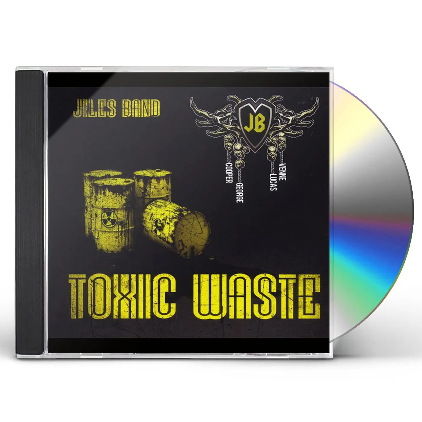 Jiles Band TOXIC WASTE CD