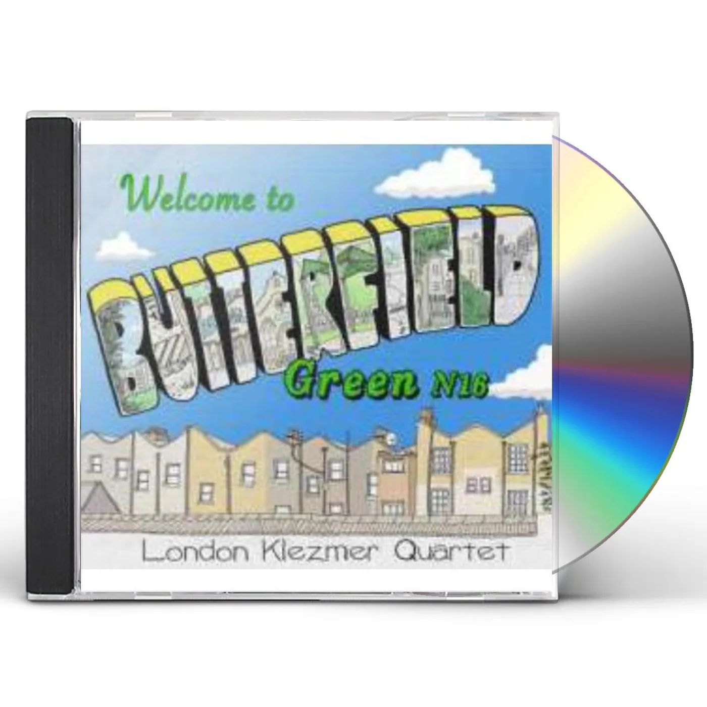 London Klezmer Quartet BUTTERFIELD GREEN N16 CD