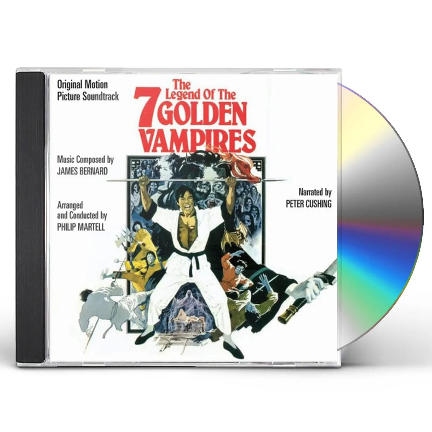 James Bernard Legend Of The Seven Golden Vampires (OST) CD