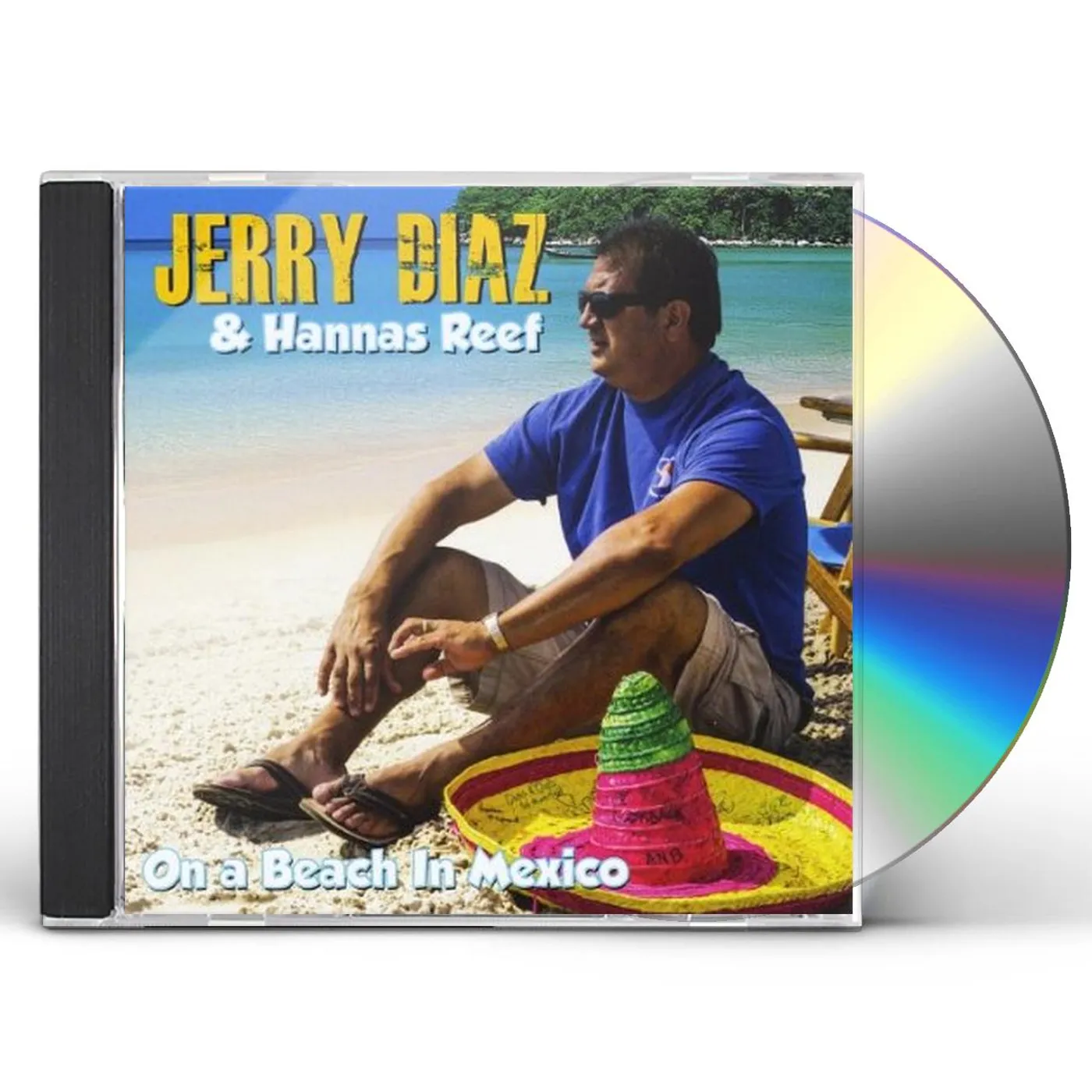 Jerry Diaz & Hanna's Reef ON A BEACH IN MEXICO CD