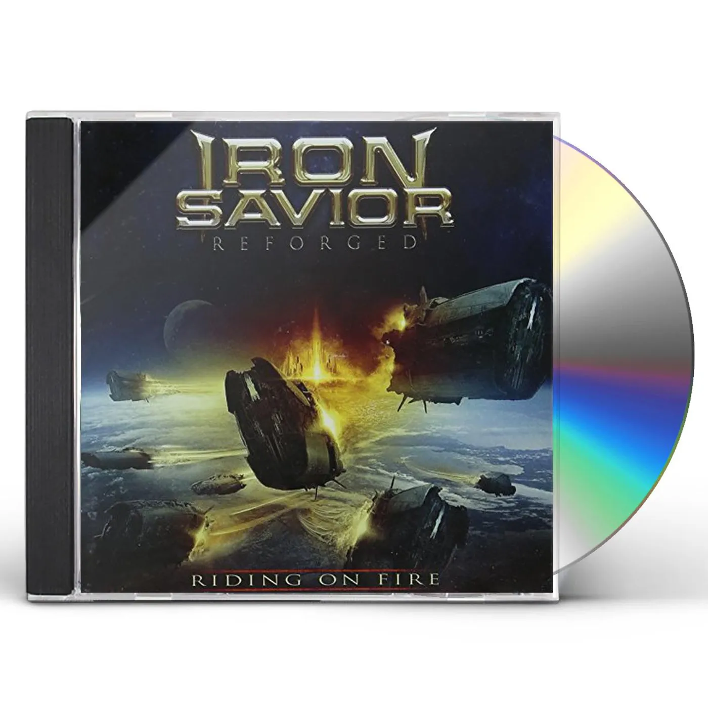 Iron Savior REFORGED: RIDING ON FIRE CD