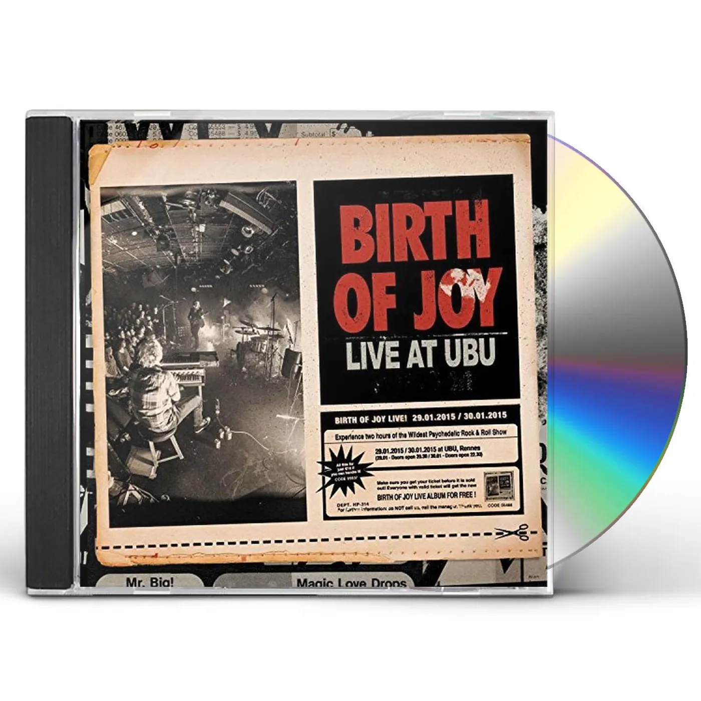 Birth Of Joy LIVE AT UBU CD
