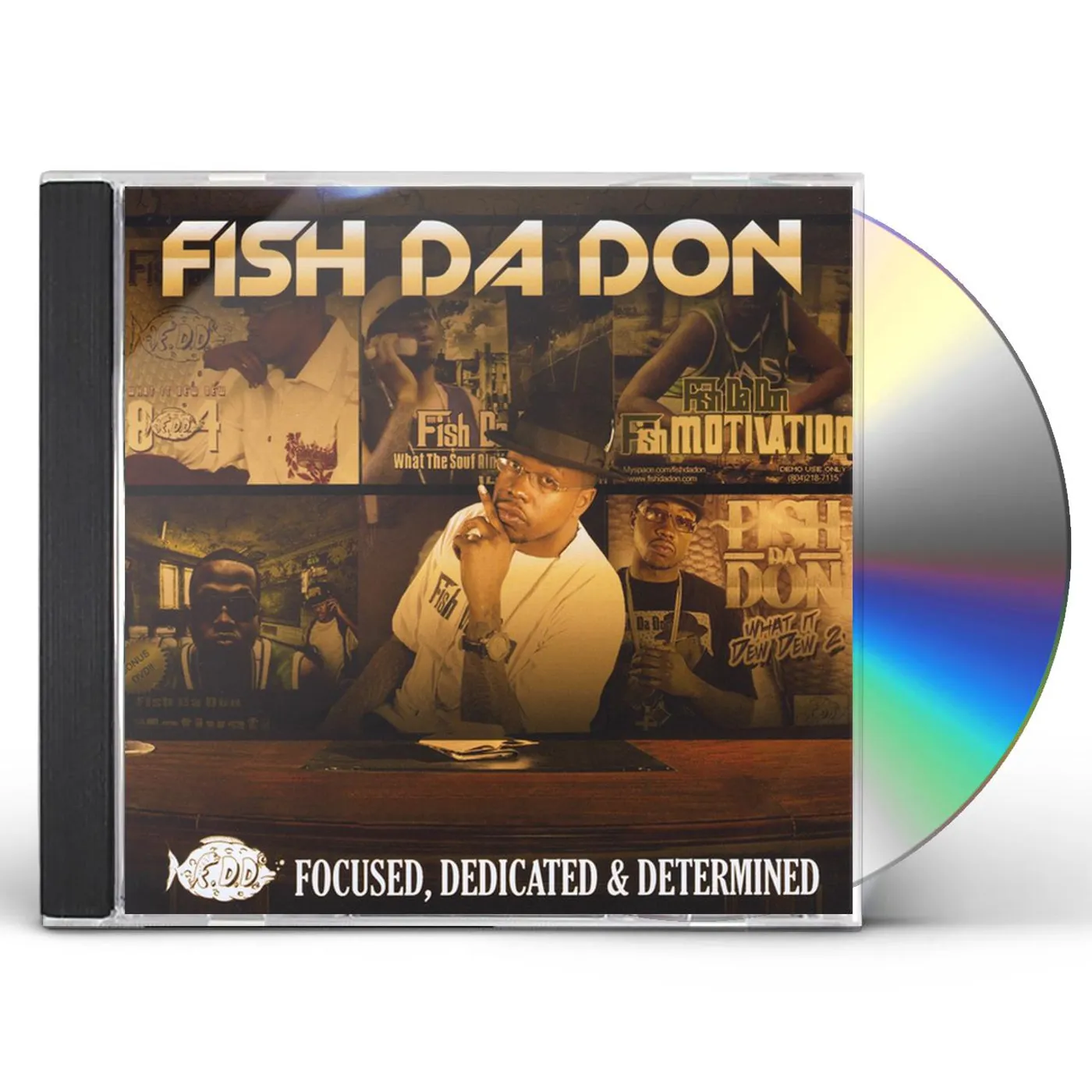 Fish Da Don FOCUS DEDICATED & DETERMINED CD