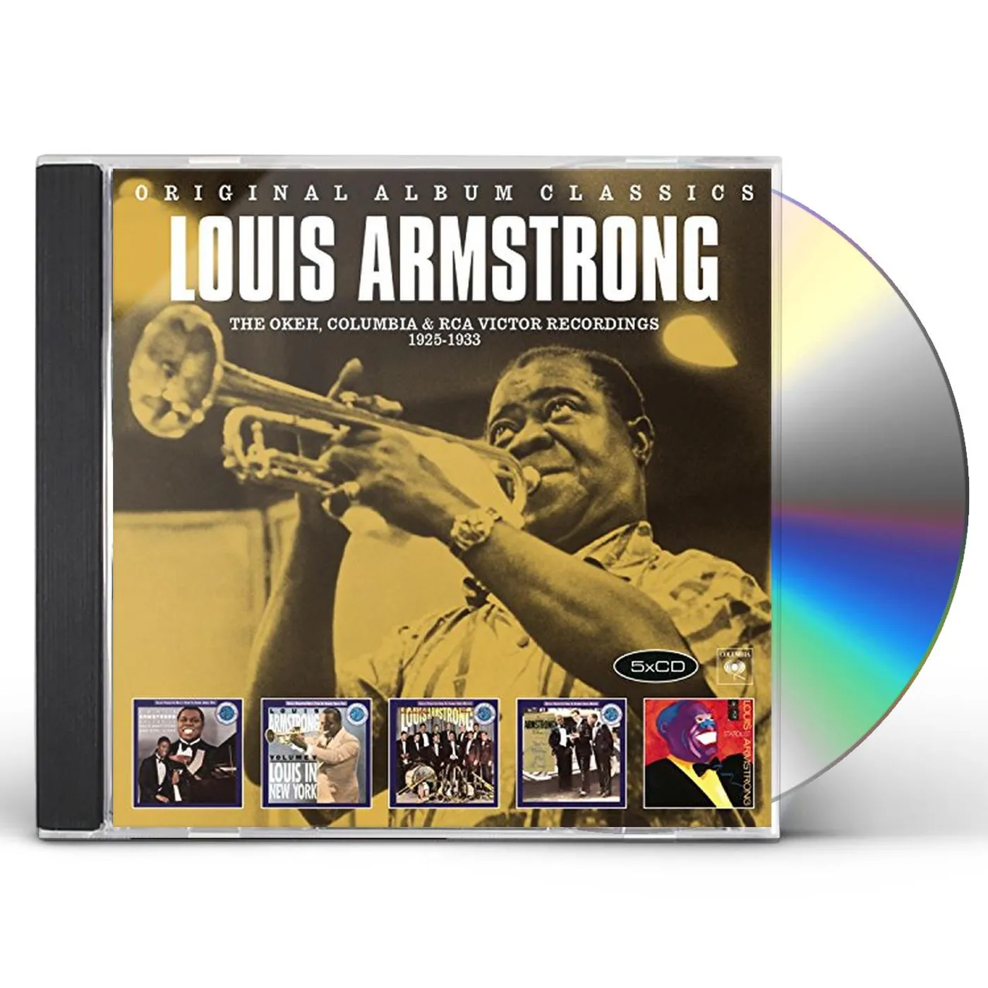 Louis Armstrong ORIGINAL ALBUM CLASSICS CD