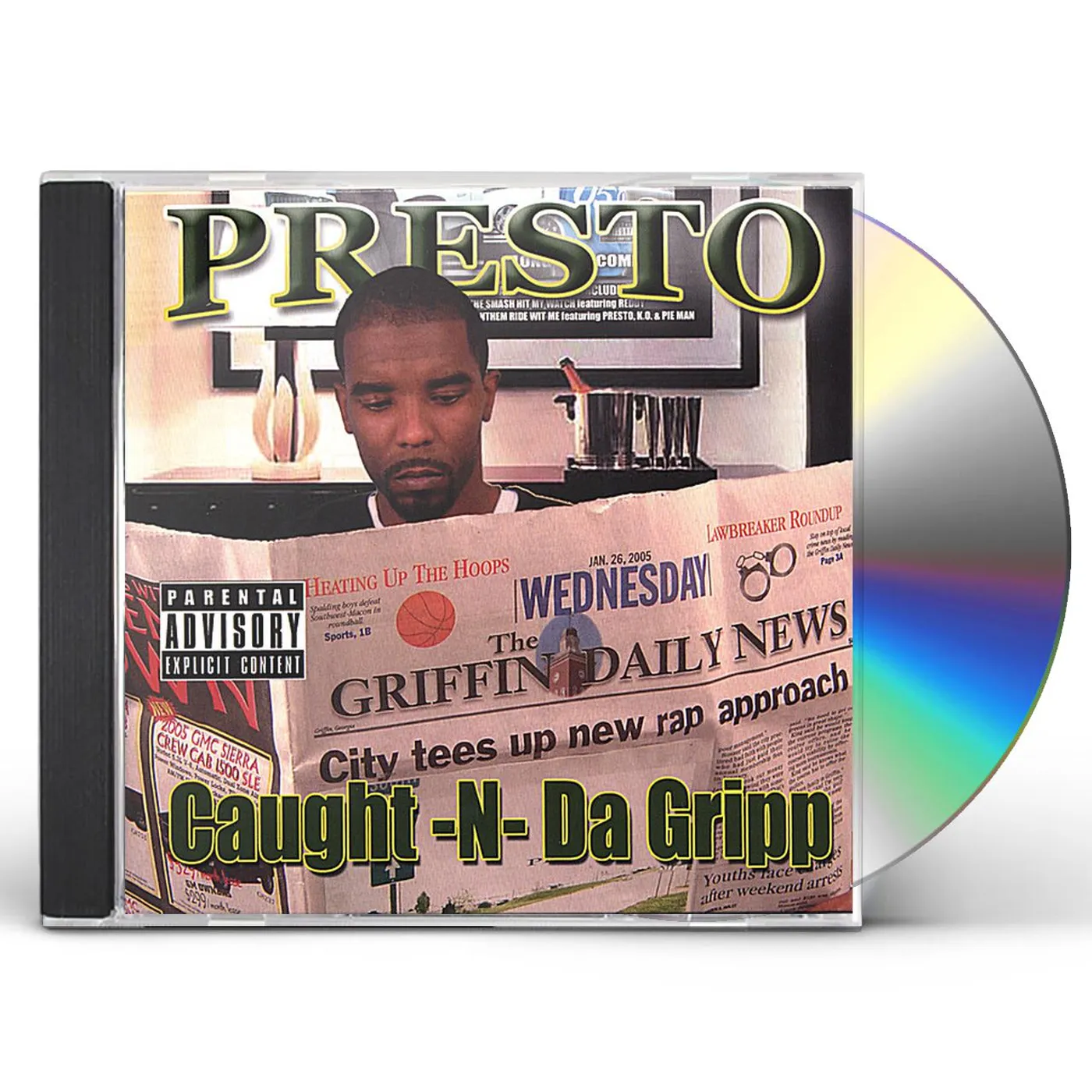 Presto CAUGHT N DA GRIPP CD