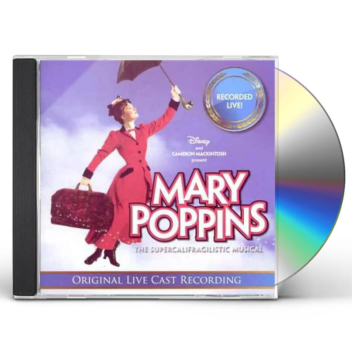 MARY POPPINS: THE LIVE CAST RECORDINGS / O.C.R. CD