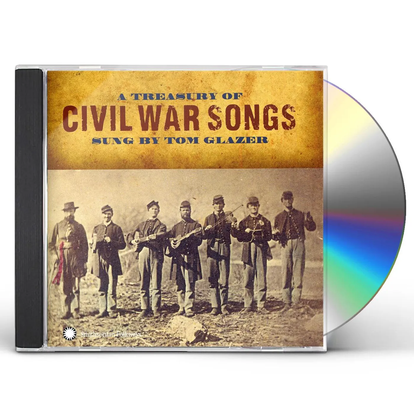 Tom Glazer TREASURY OF CIVIL WAR SONGS CD