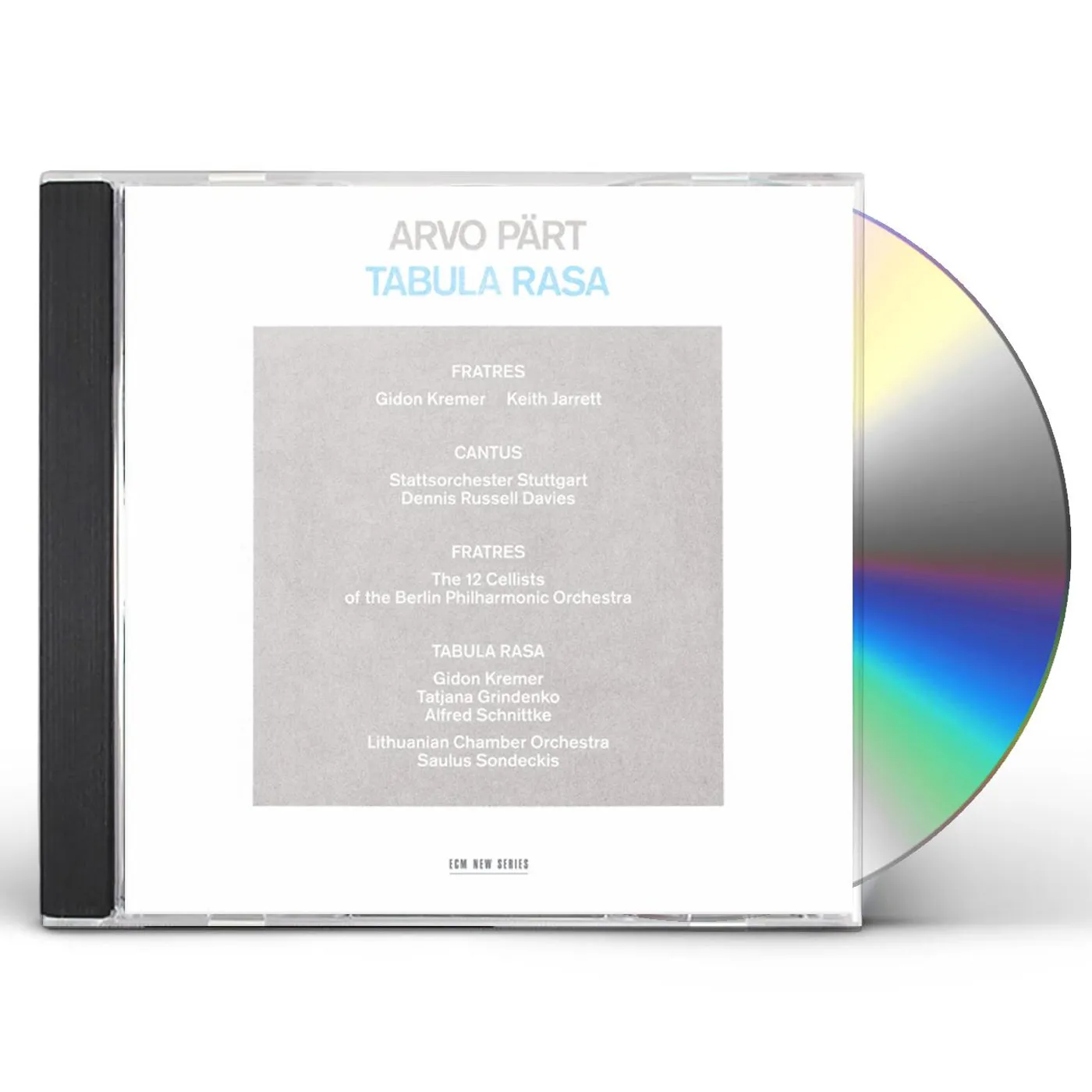 Arvo Pärt TABULA RASA CD