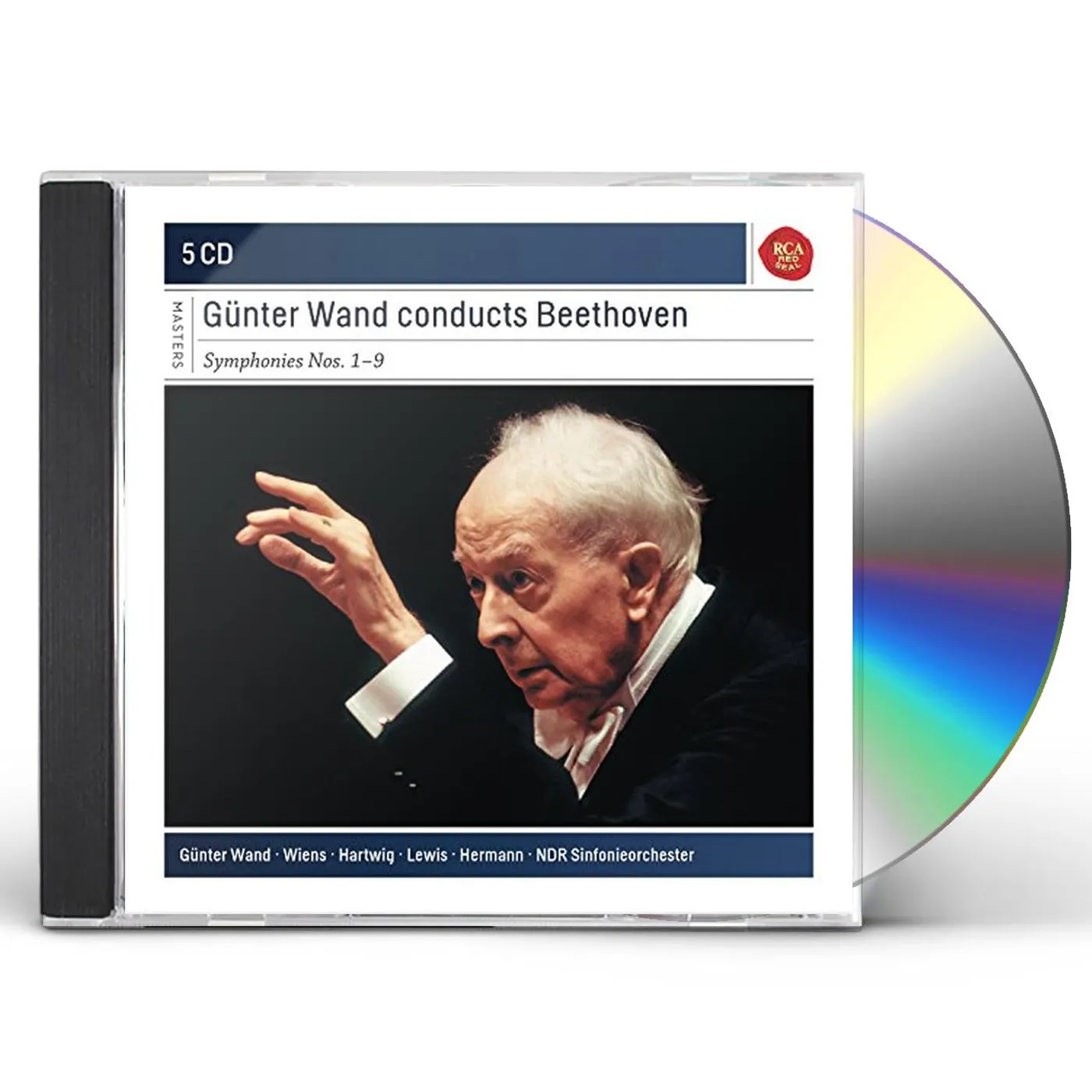 GUNTER WAND CONDUCTS Ludwig van Beethoven 1-9 CD