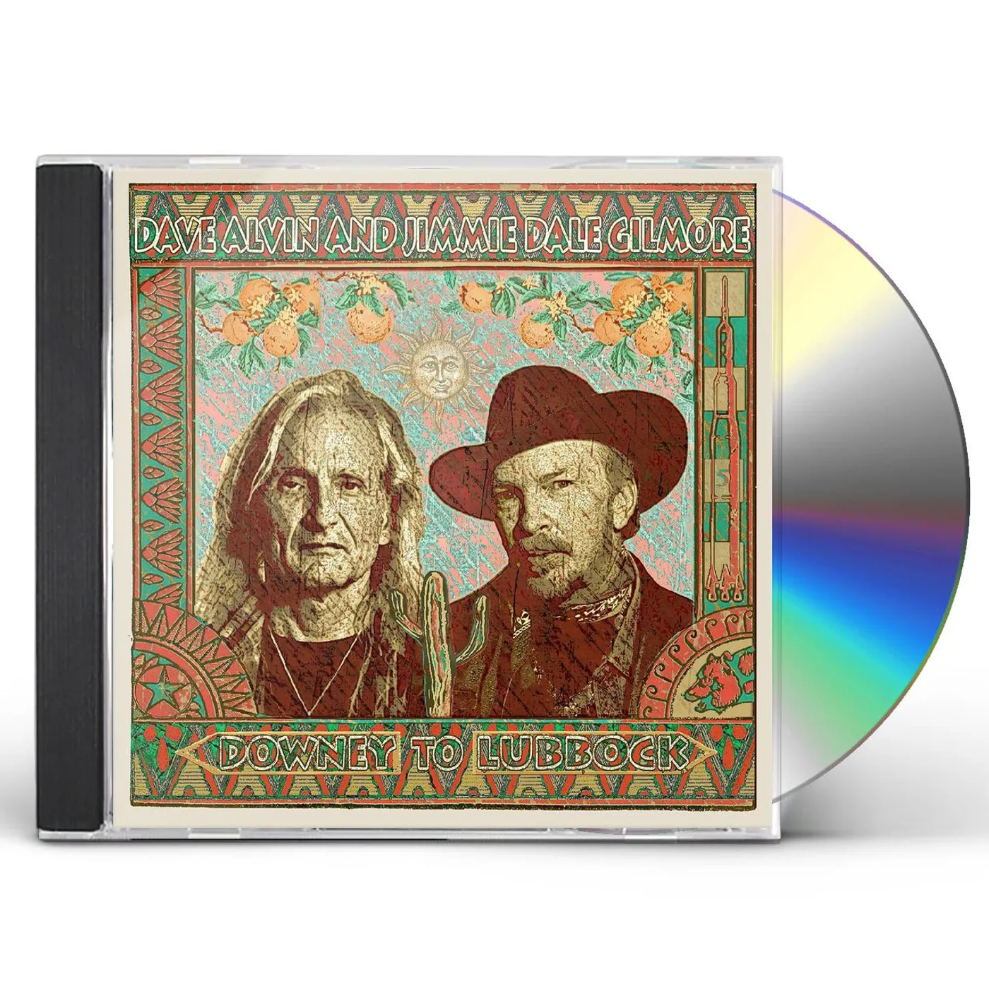 Dave Alvin and Jimmie Dale Gilmore DOWNEY TO LUBBOCK CD