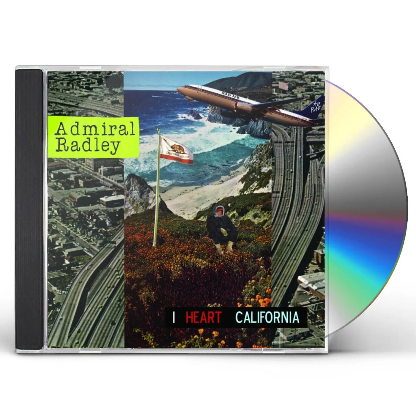 Admiral Radley I HEART CALIFORNIA CD