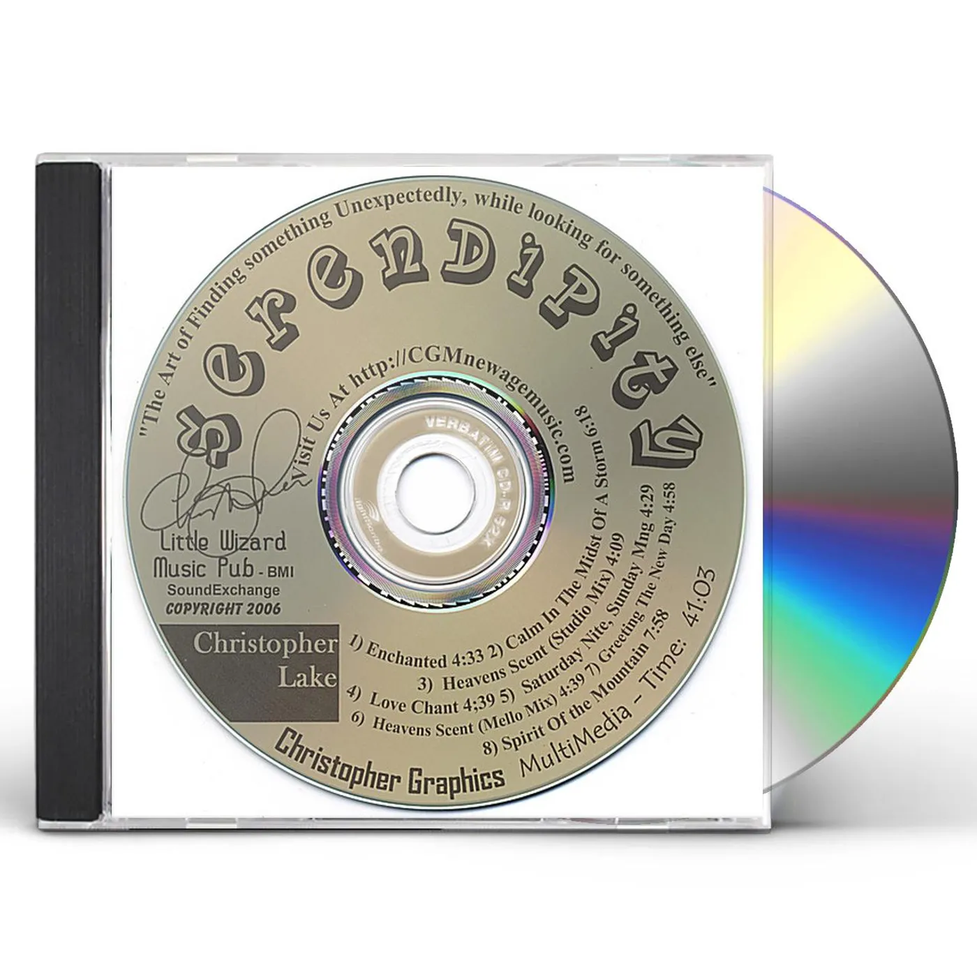 Christopher Lake SERENDIPITY CD