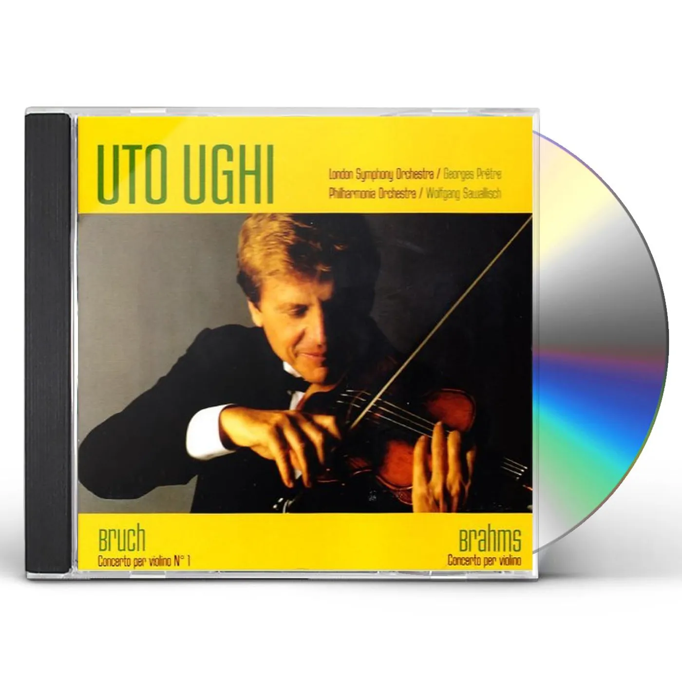 Uto Ughi BRAHMS/BRUCH: CONCERTO PER VIOLINO CD