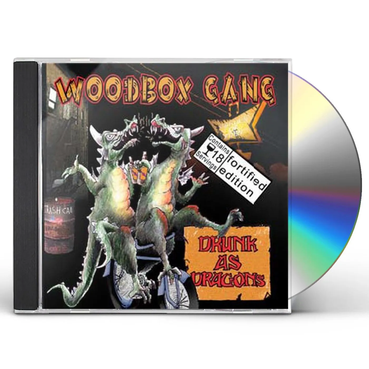 Woodbox Gang DRUNK AS DRAGONS CD