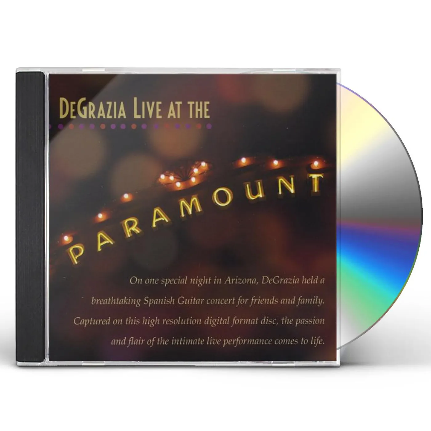 Domingo DeGrazia LIVE AT THE PARAMOUNT CD