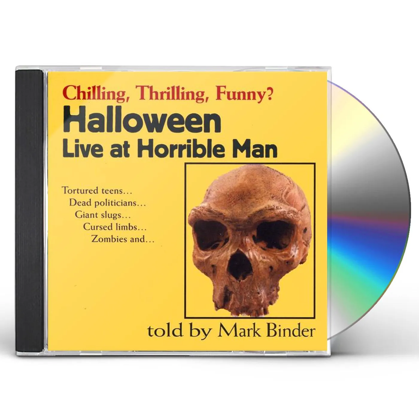 Mark Binder HALLOWEEN: LIVE AT HORRIBLE MAN/DEAD AT KNOTTY OAK CD
