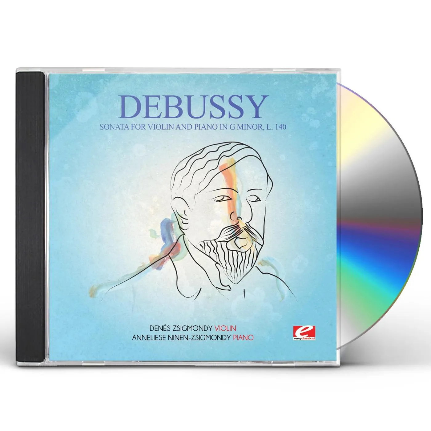 Debussy SONATA FOR VIOLIN & PIANO G MIN 140 CD