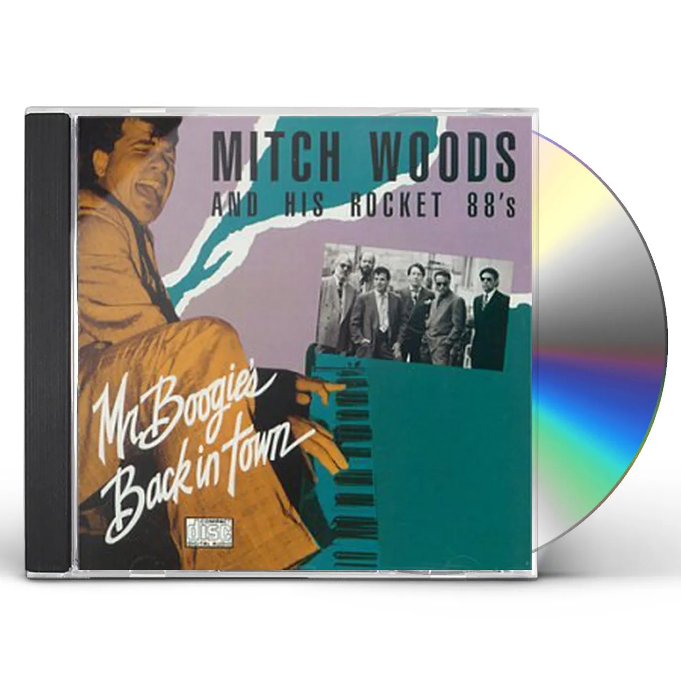 Mitch Woods MR BOOGIES BACK IN TOWN CD