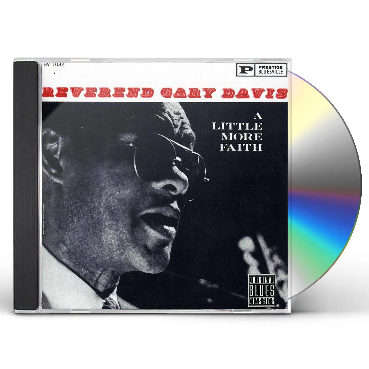 Rev. Gary Davis LITTLE MORE FAITH CD