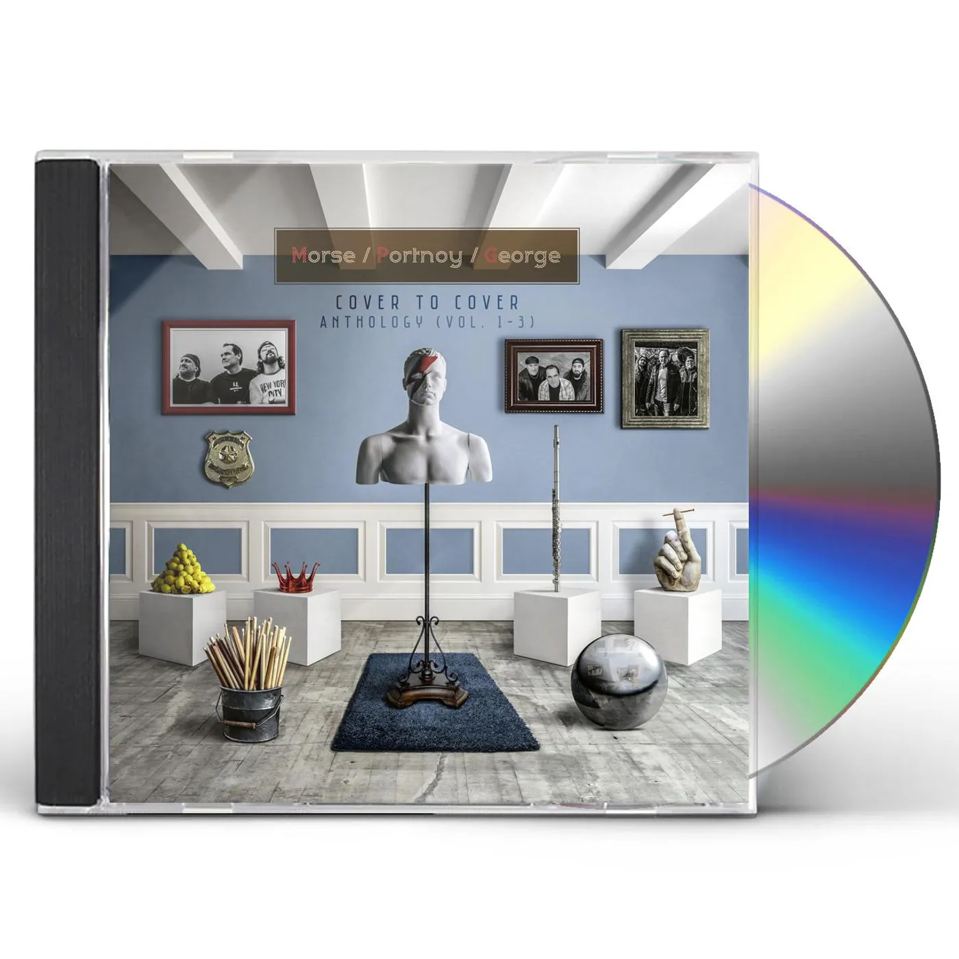 Morse/Portnoy/George COVER TO COVER ANTHOLOGY (VOL 1-3) CD