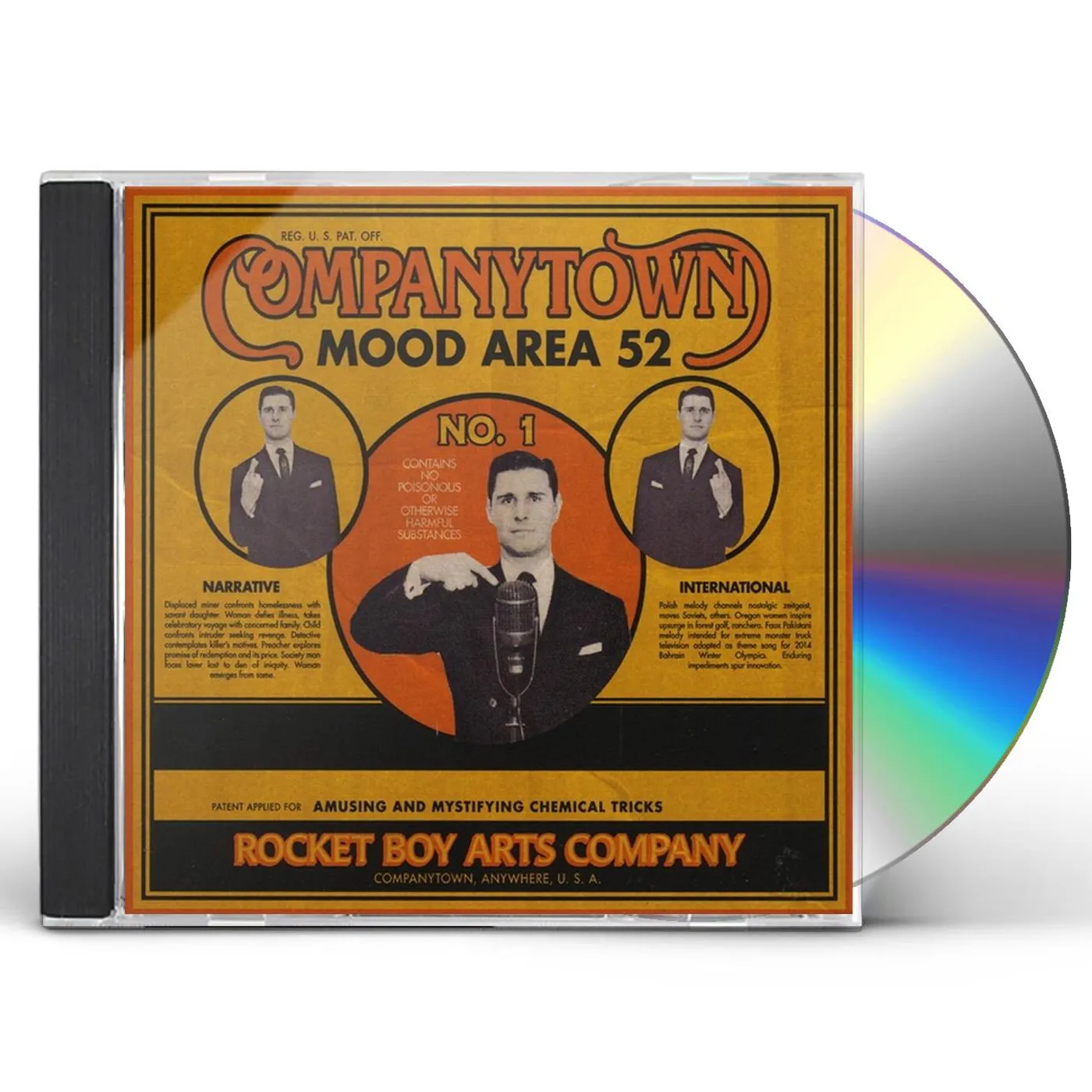 Mood Area 52 COMPANY TOWN CD