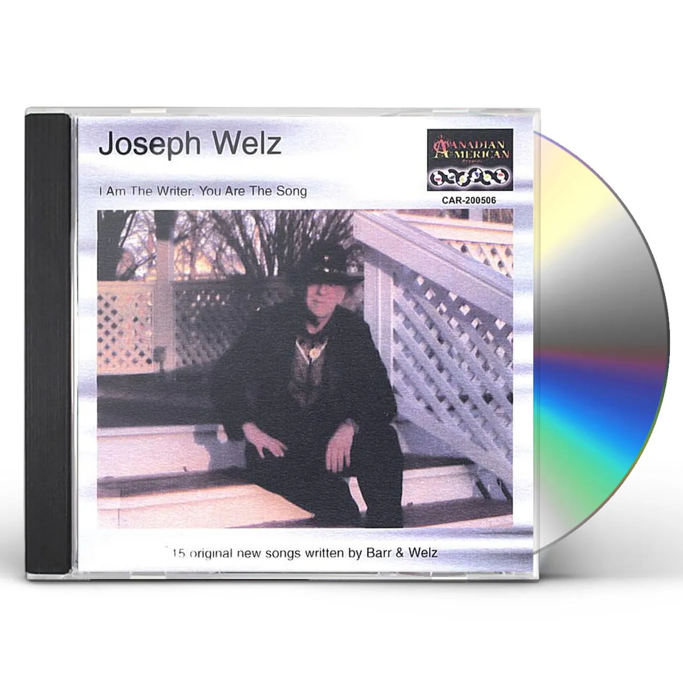 JOSEPH WELZ I AM THE WRITER YOU ARE THE SONG CD