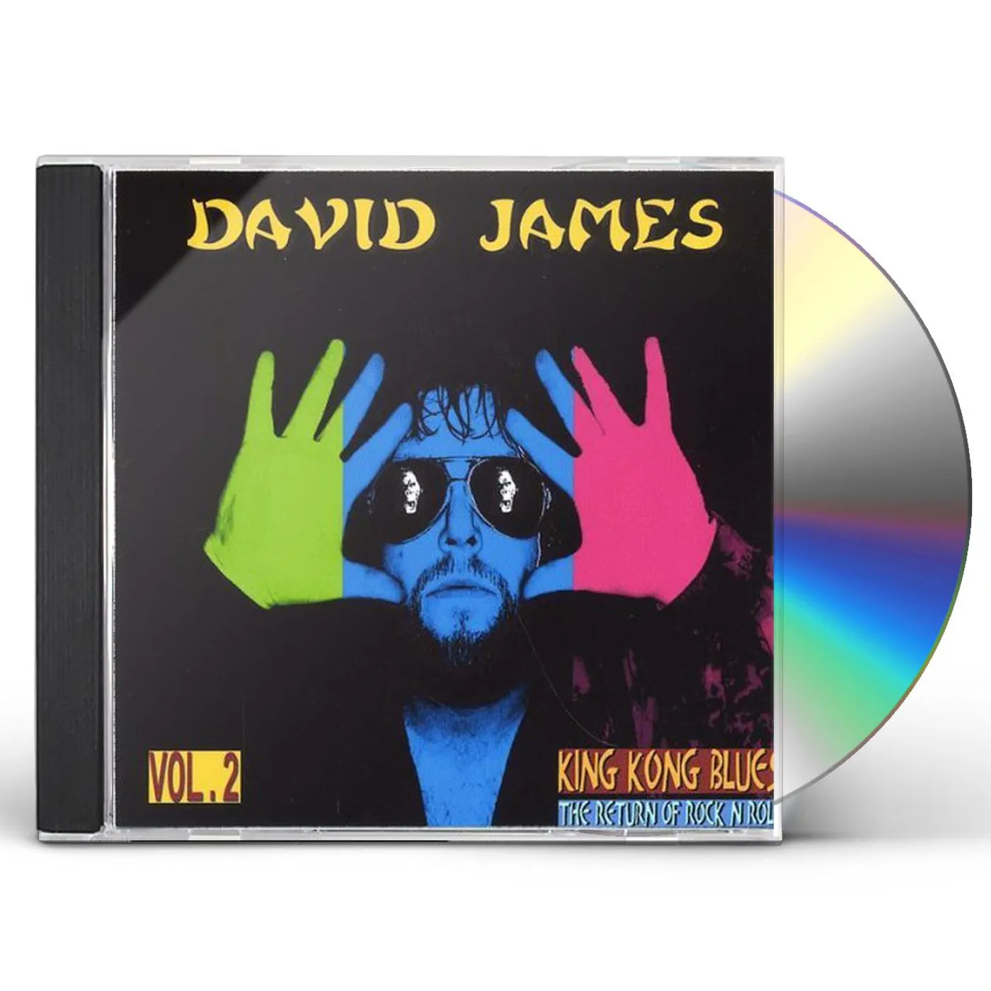 David James KING KONG BLUES/THE RETURN OF ROCK N ROLL 2 CD