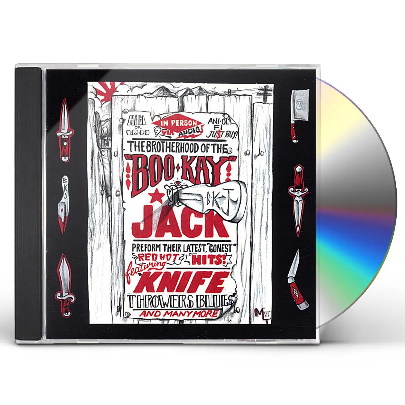 Boo Kay Jack KNIFETHROWER'S BLUES CD