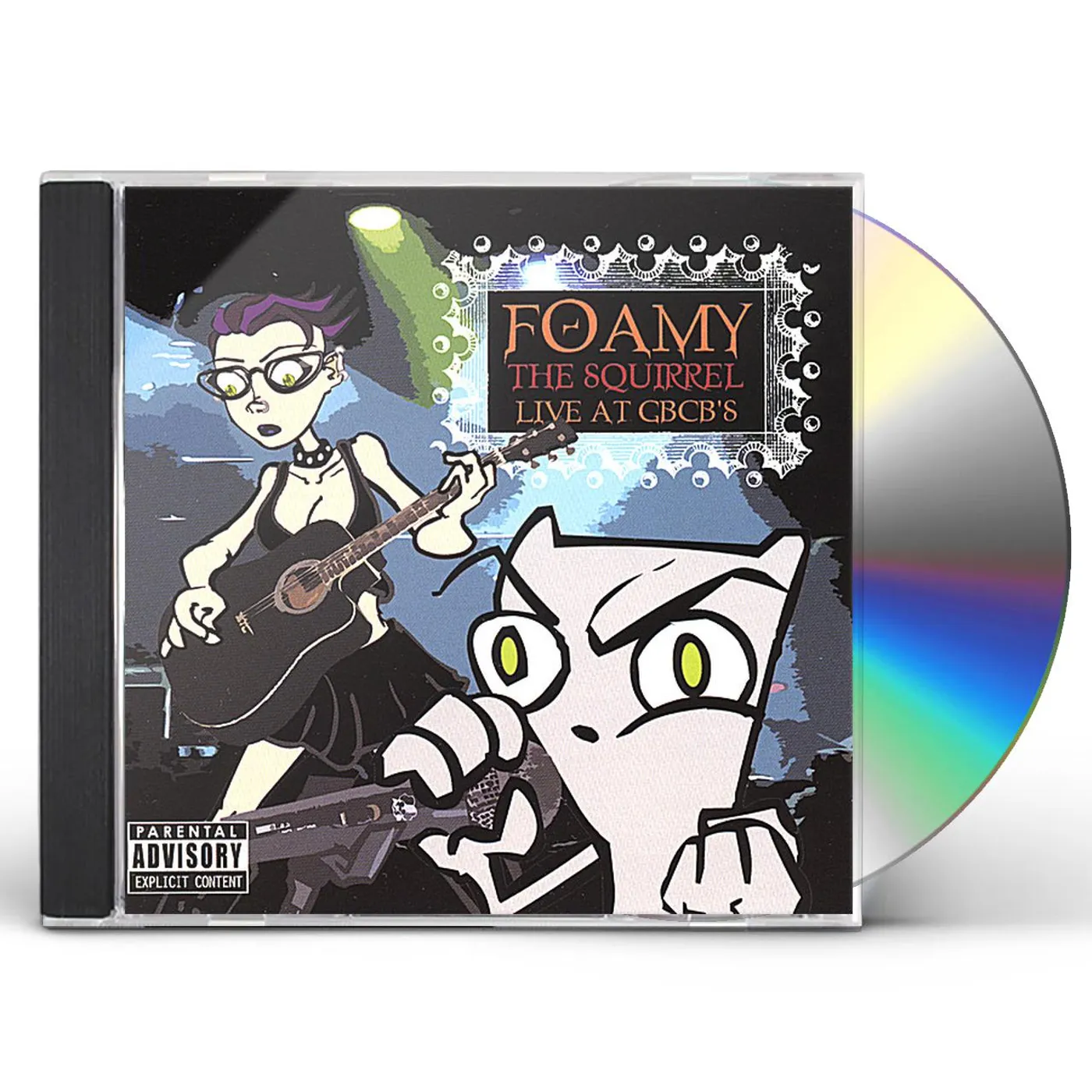 Foamy The Squirrel LIVE AT GBCB'S CD