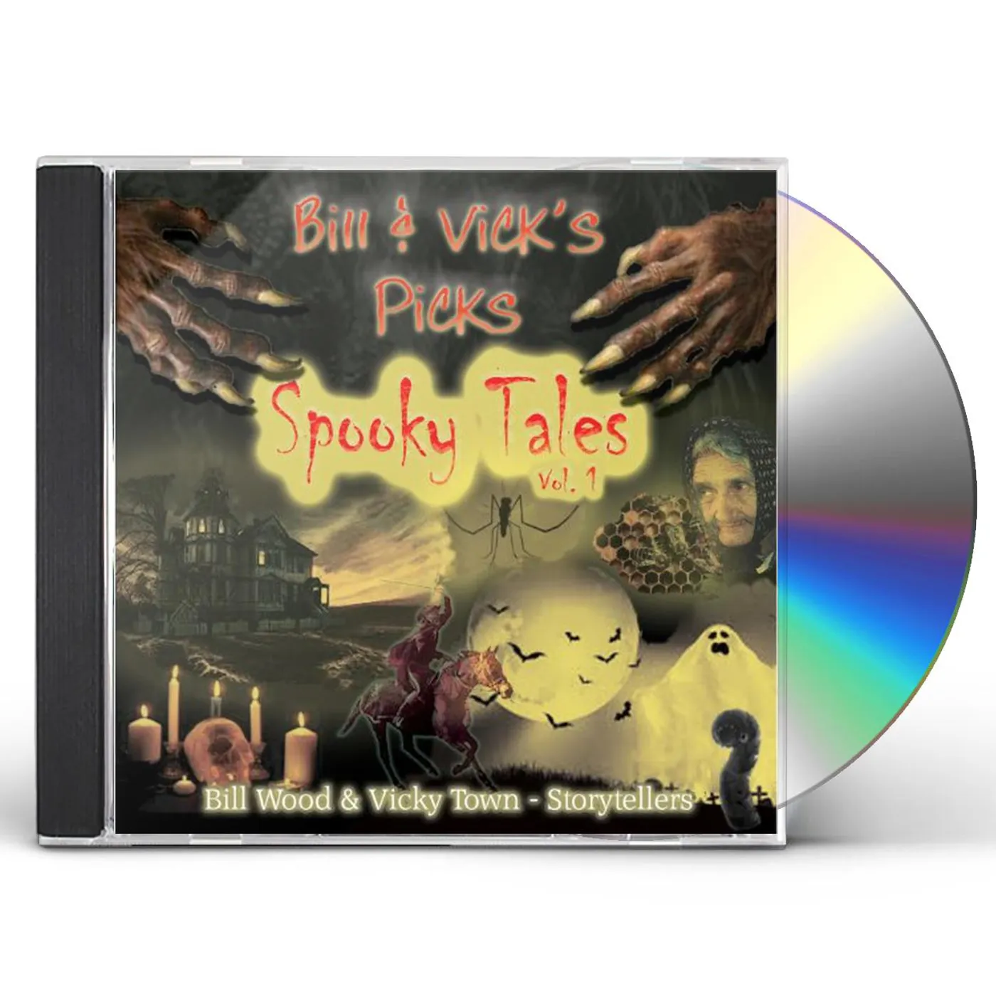 Bill Wood BILL & VICK'S PICKS: SPOOKY TALES 1 CD