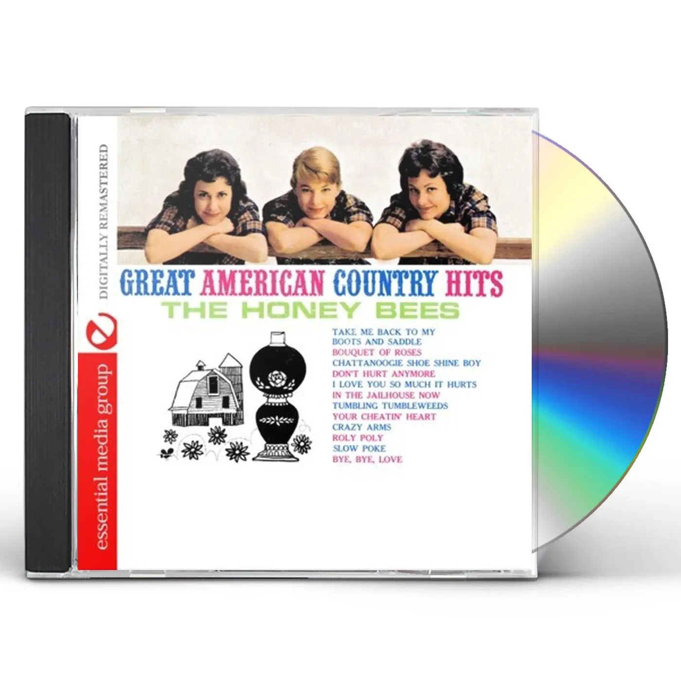 Honey Bees GREAT AMERICAN COUNTRY HITS CD