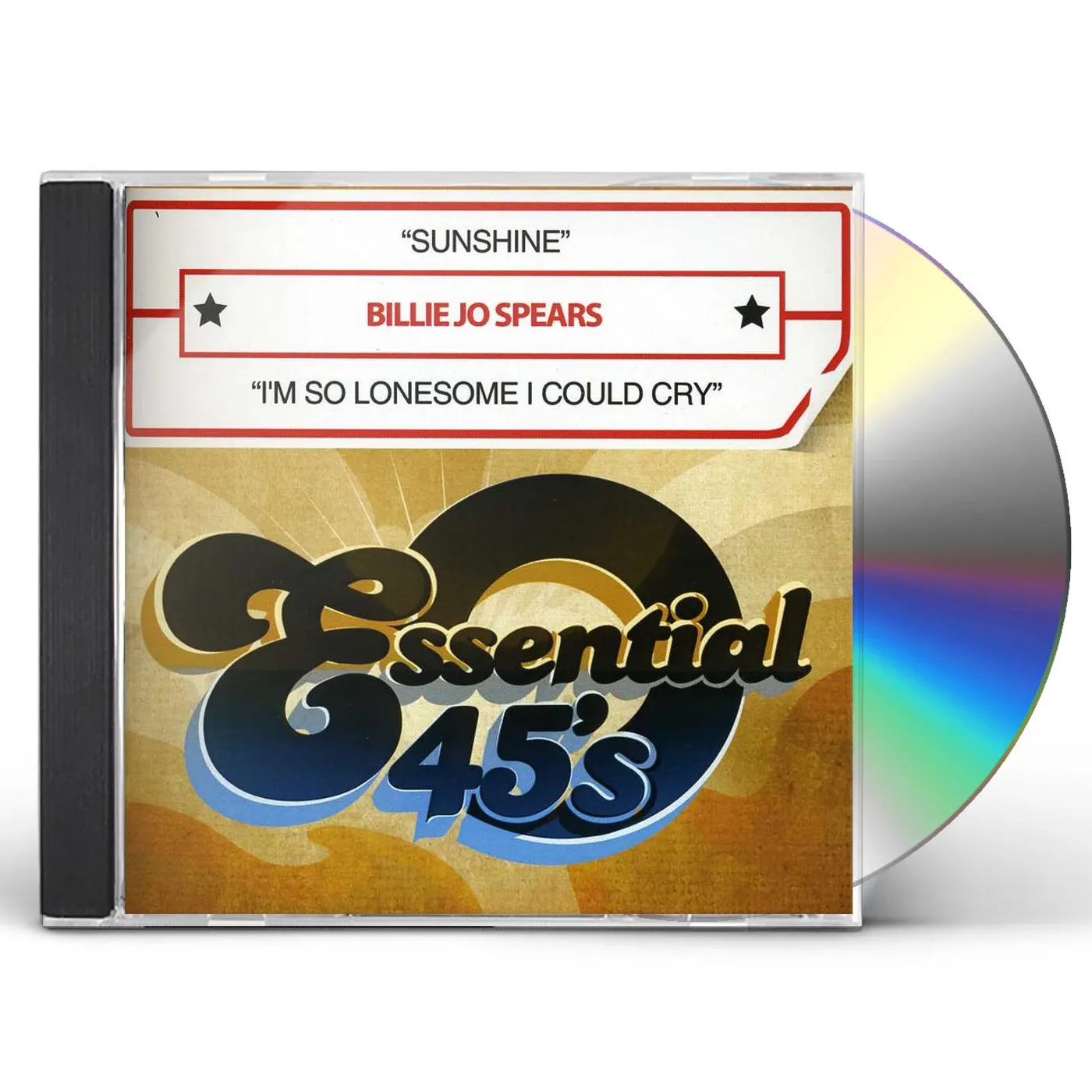 Billie Jo Spears SUNSHINE / I'M SO LONESOME I COULD CRY CD