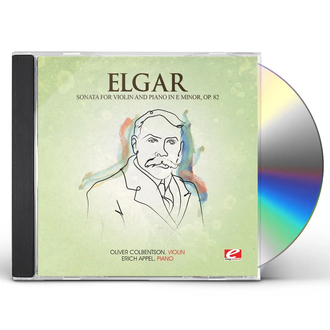 Elgar SONATA VIOL & PIANO E MIN 82 CD