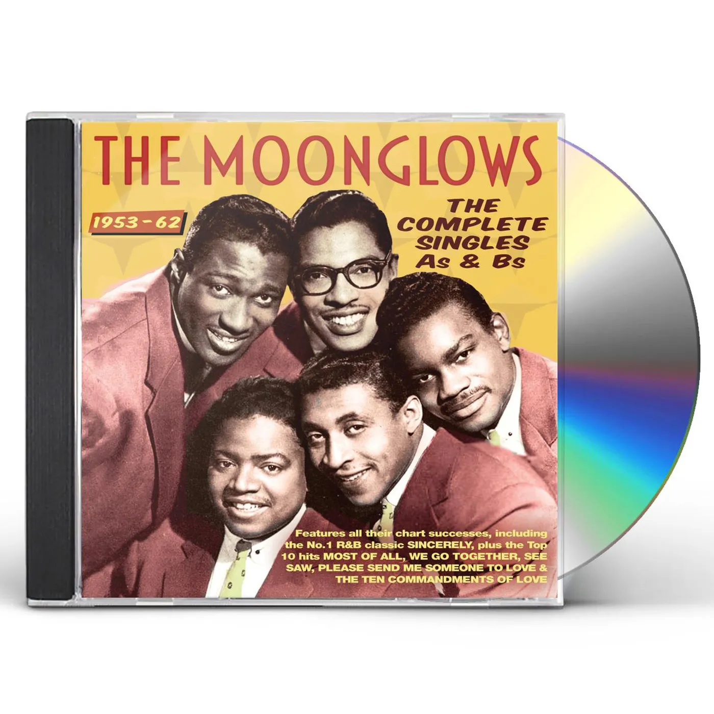 The Moonglows COMPLETE SINGLES AS & BS 1953-62 CD