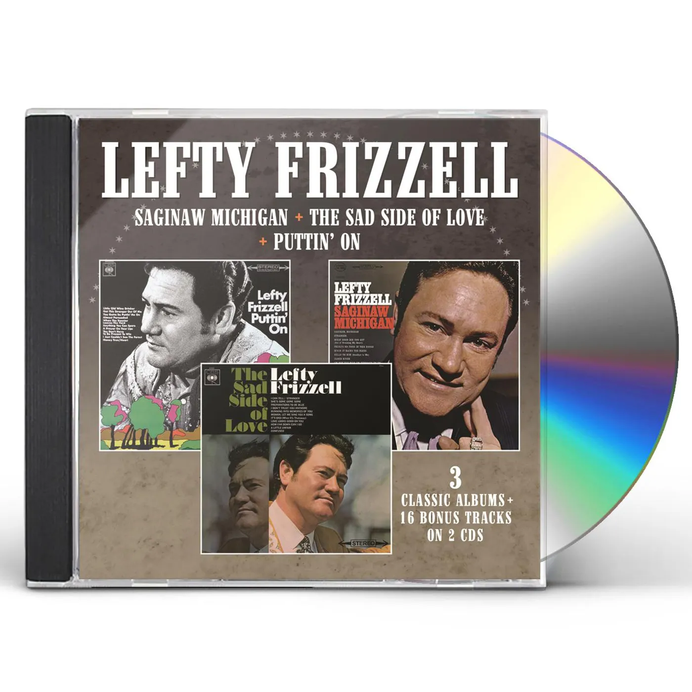 Lefty Frizzell Saginaw Michigan/The Sad Side Of Love/Pu CD