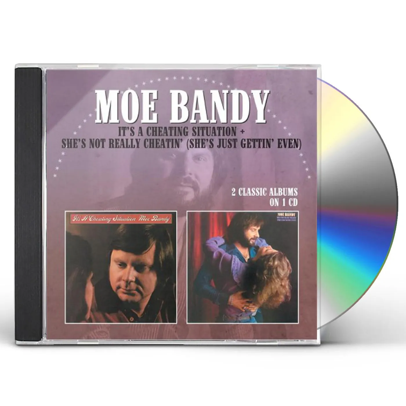 Moe Bandy It's A Cheating Situation/She's Not Really Cheatin' (She's Just Gettin' Even) CD