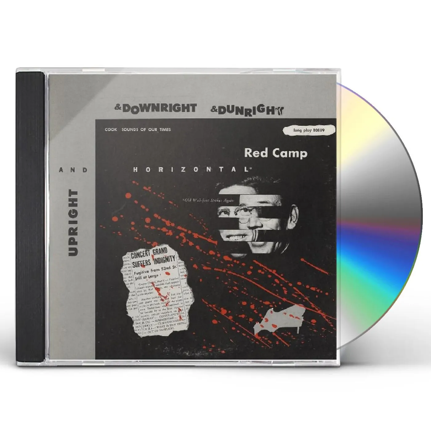 Red Camp HORIZONTAL & UPRIGHT & DOWNRIGHT & DUNRIGHT CD