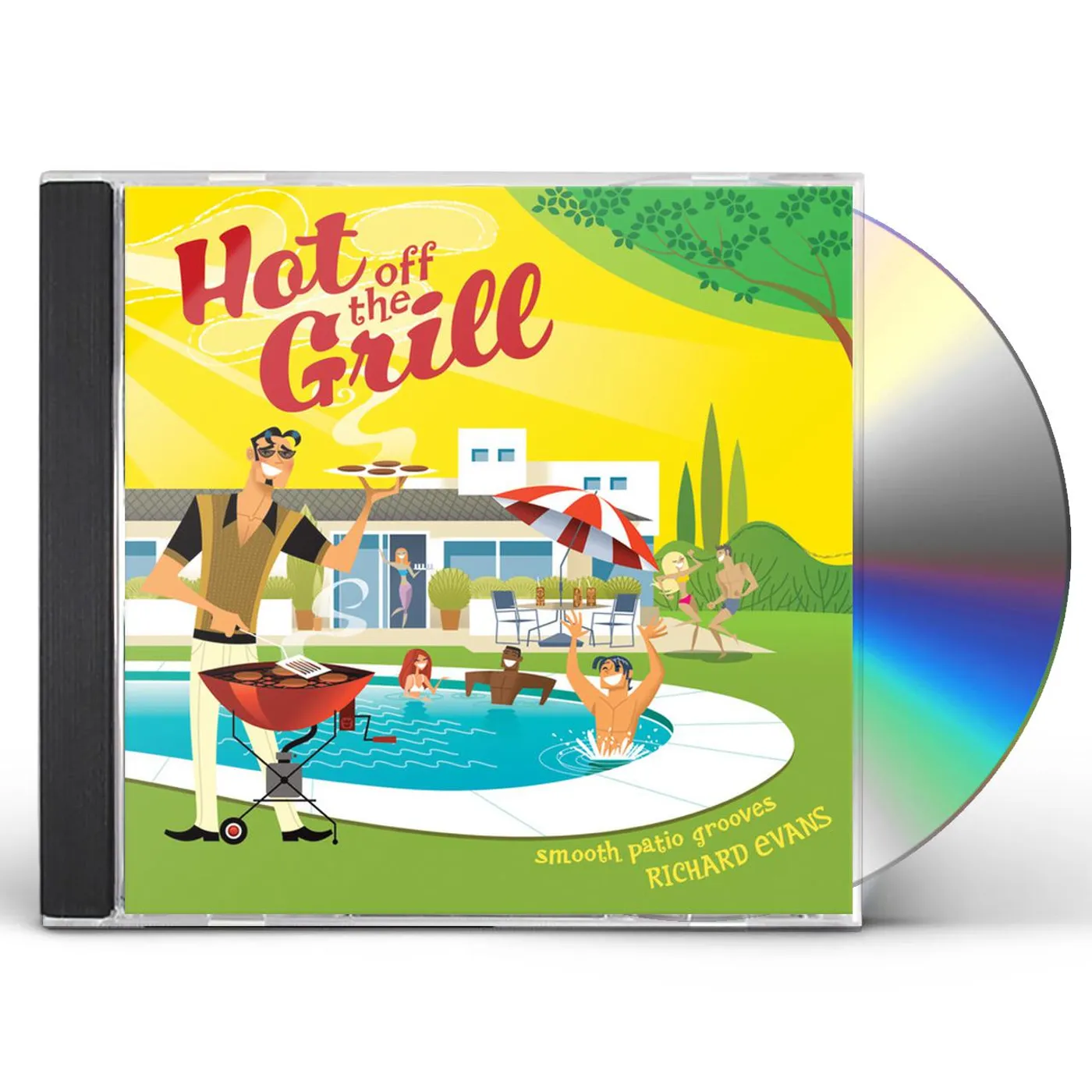 Richard Evans HOT OFF THE GRILL CD