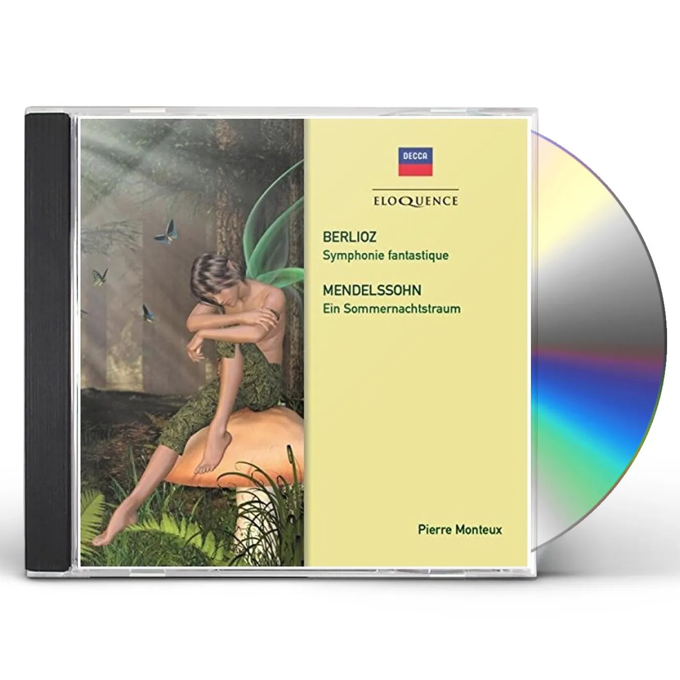 Pierre Monteux BERLIOZ: SYMPHONIE FANTASTIQUE. MENDELSSOHN CD