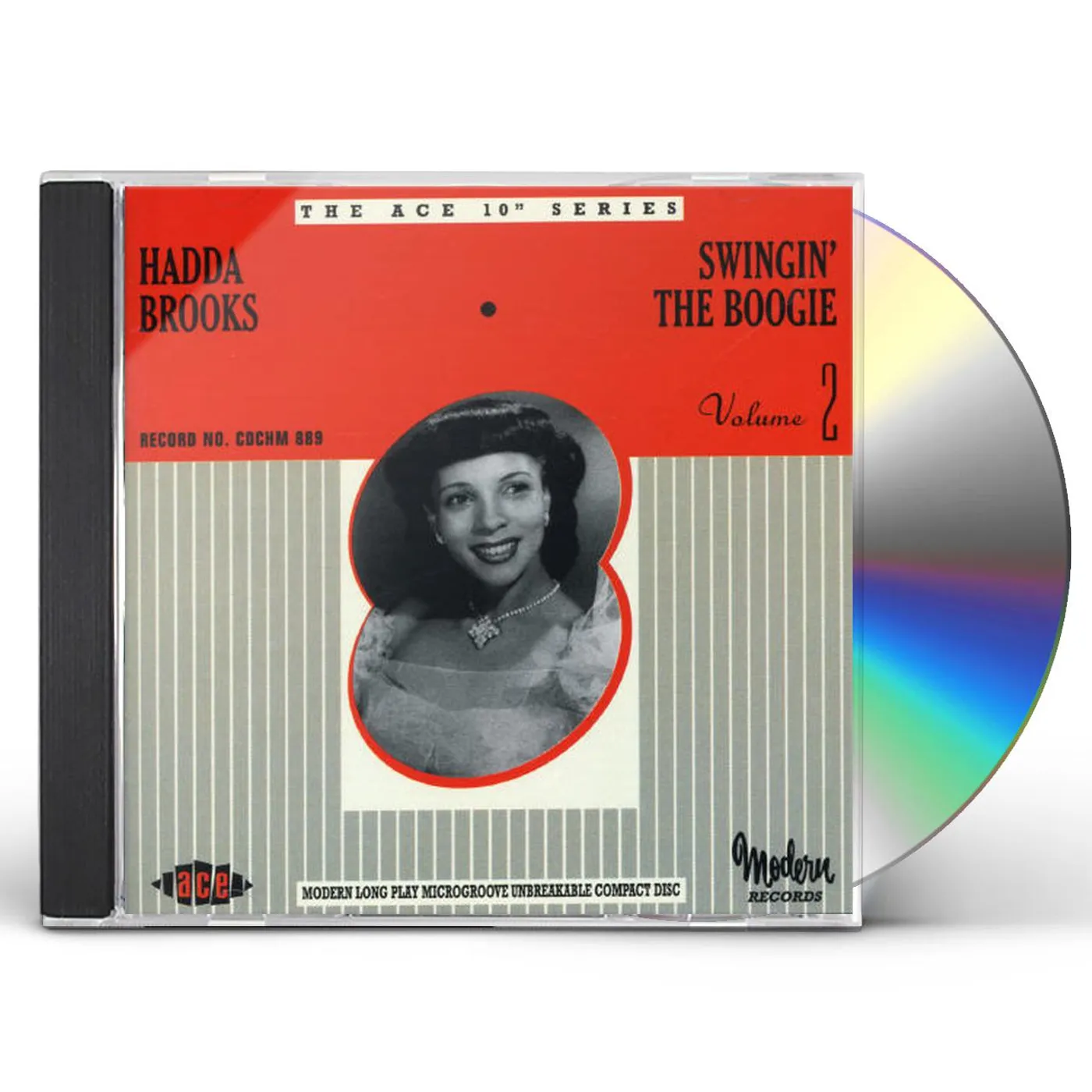 Hadda Brooks SWINGIN THE BOOGIE CD