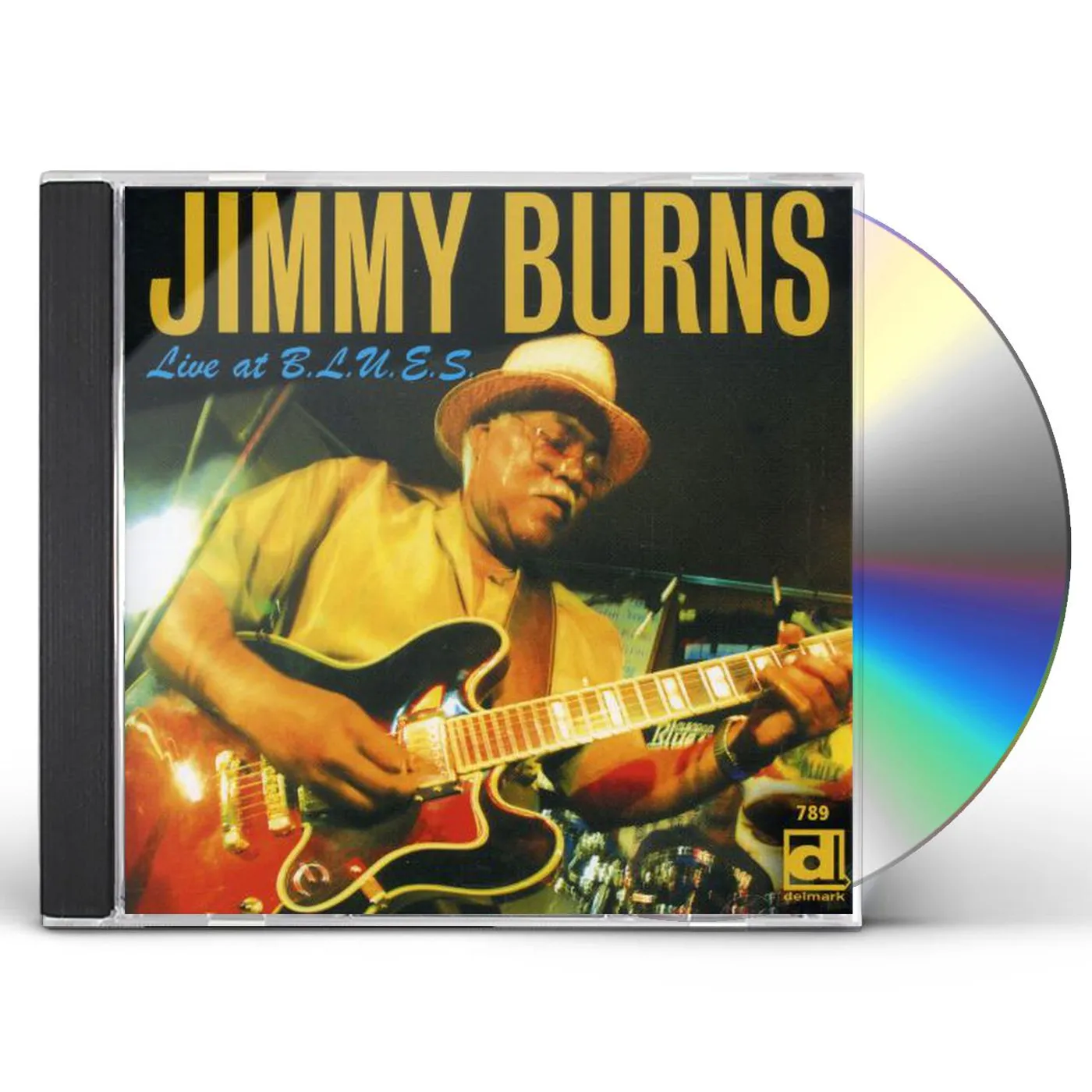 Jimmy Burns LIVE AT BLUES CD