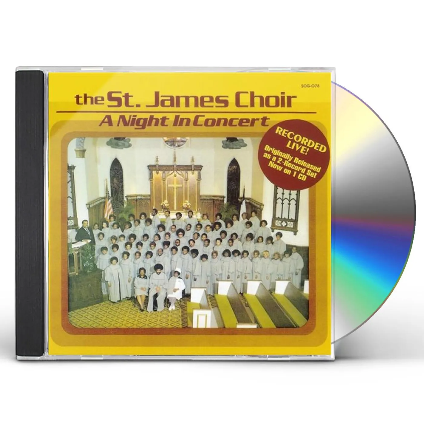 The St. James Choir NIGHT IN CONCERT CD