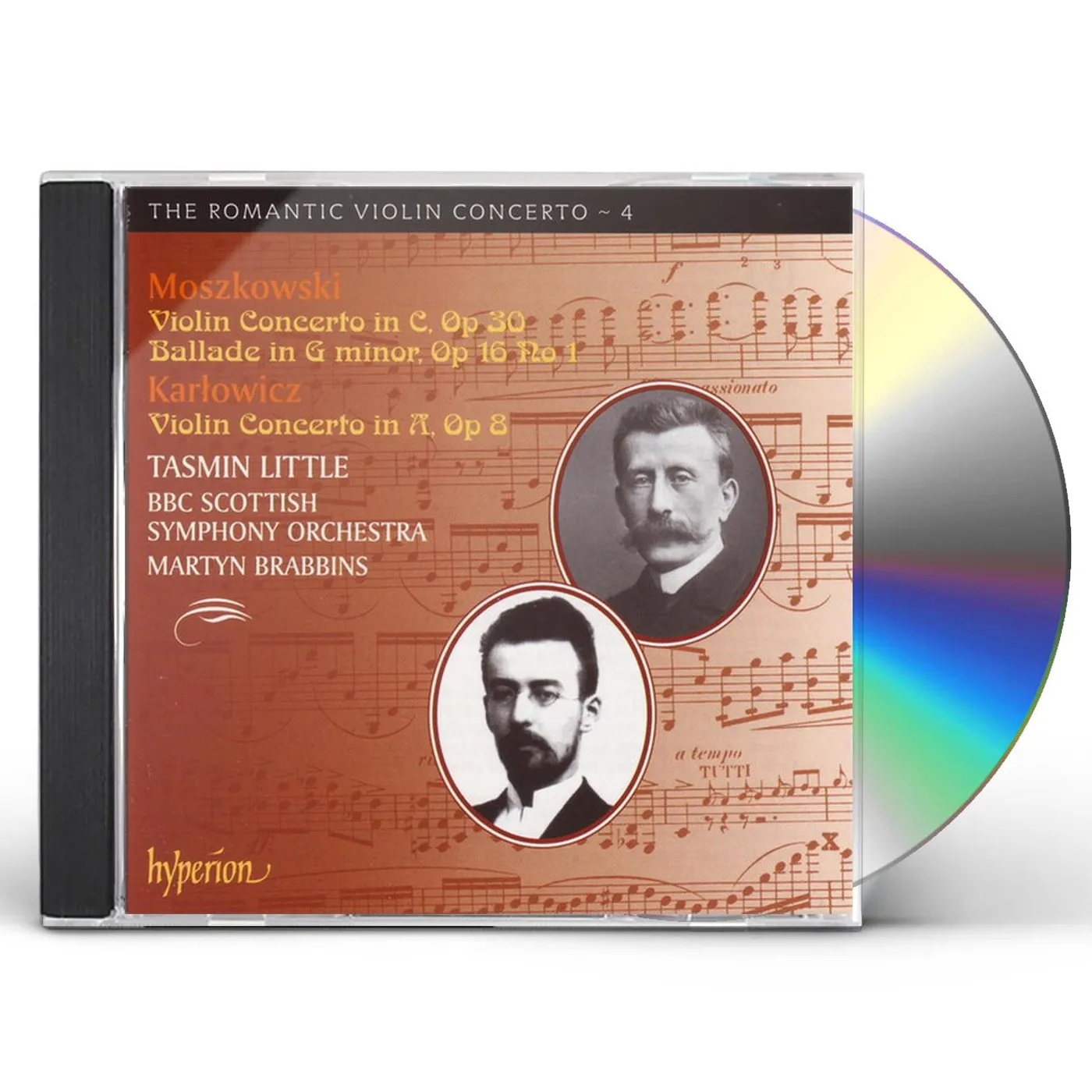 Tasmin Little ROMANTIC VIOLIN CONCERTO VOL.4 CD