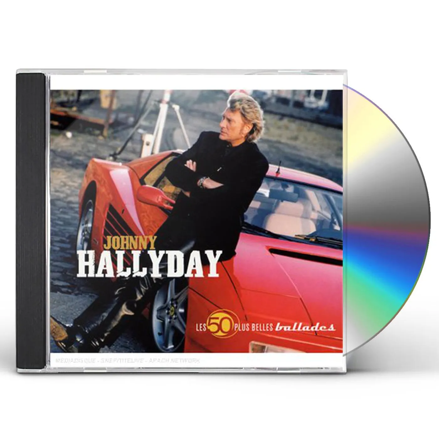 LES 50 PLUS BELLES BALLADES DE JOHNNY HALLYDAY CD