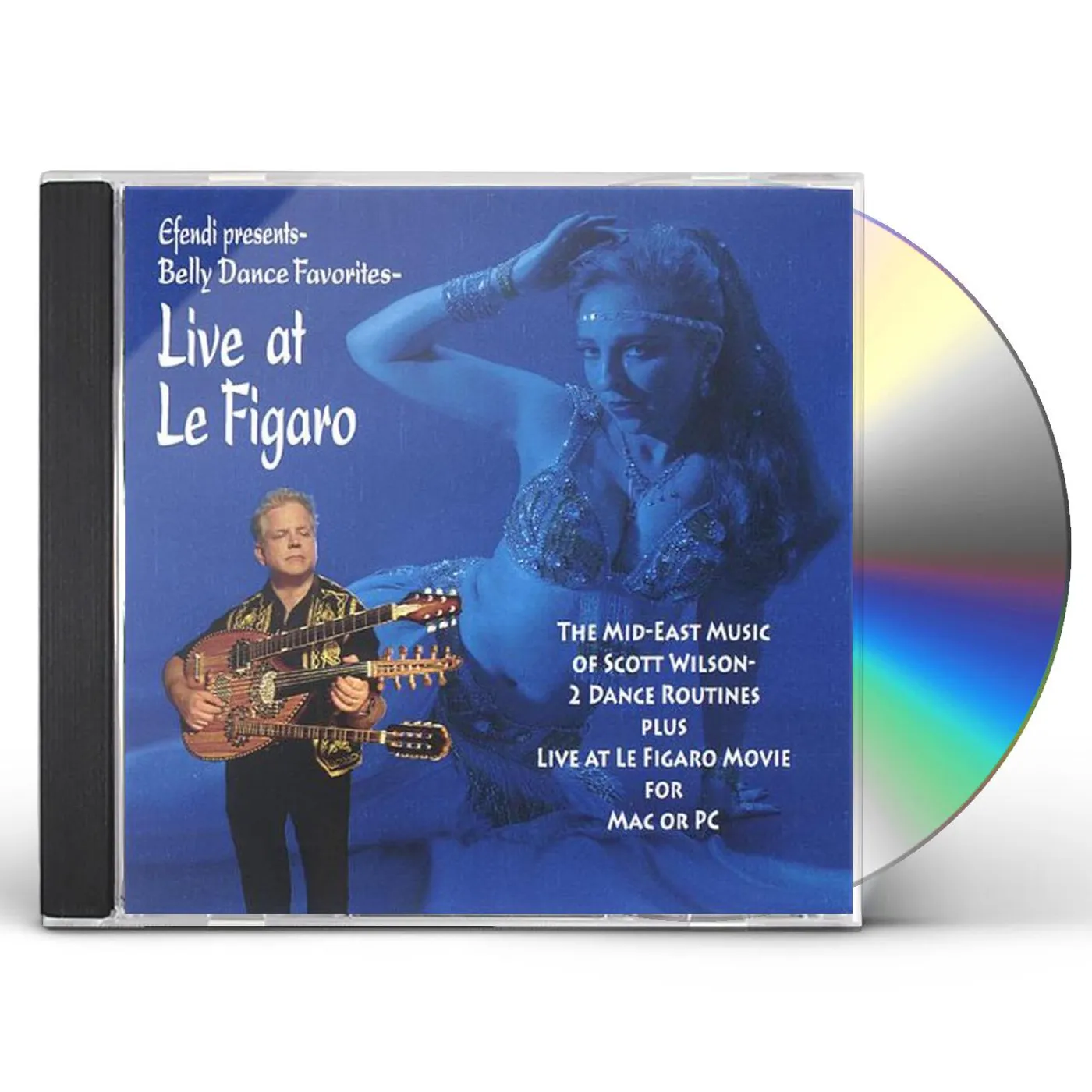 Scott Wilson BELLY DANCE FAVORITES-LIVE AT LE FIGARO CD