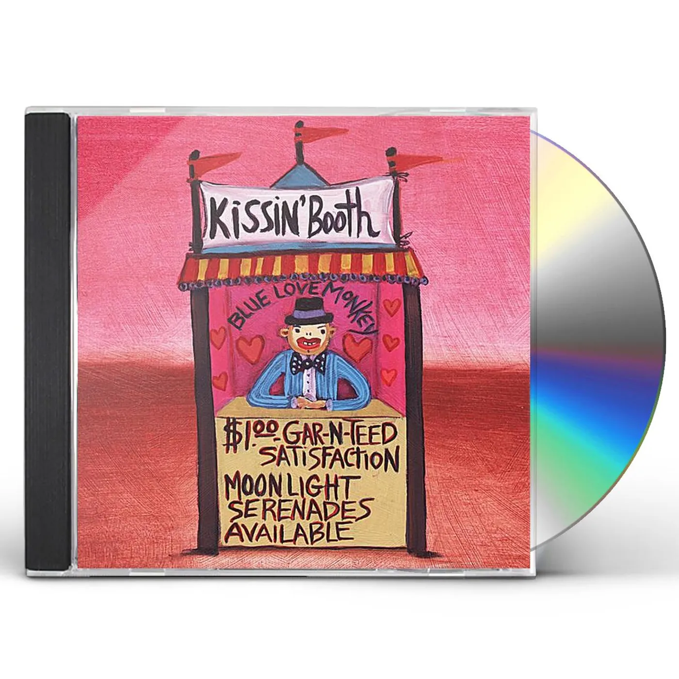 Blue Love Monkey KISSIN' BOOTH CD