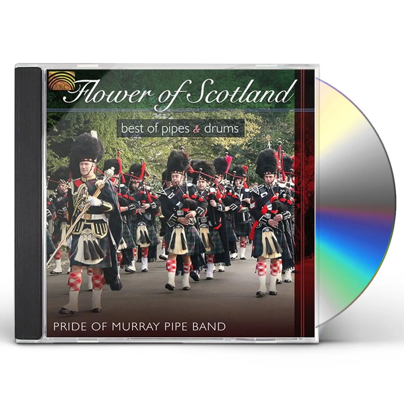 Pride Of Murray Pipe Band FLOWER OF SCOTLAND: BEST OF PIPES & DRUMS CD