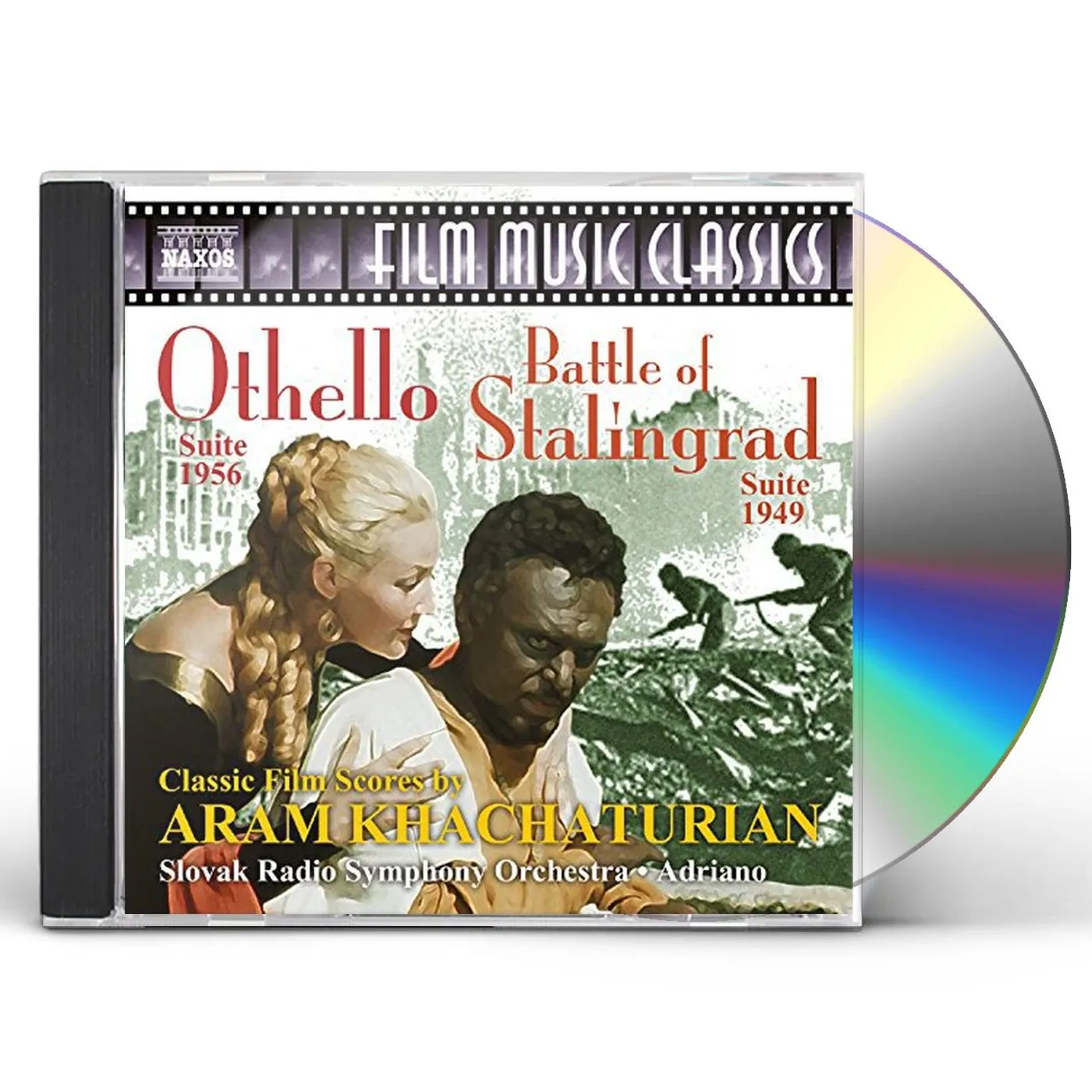 Khachaturian BATTLE OF STALINGRAD & OTHELLO SUITES CD