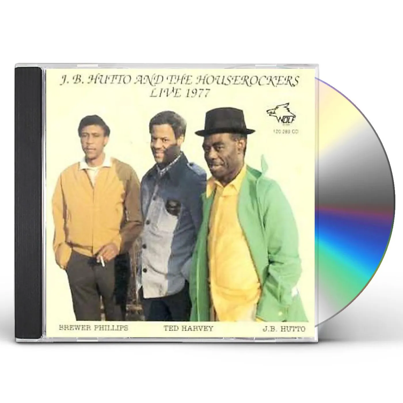 J. B. Hutto & THE HOUSEROCKERS LIVE 1977 CD