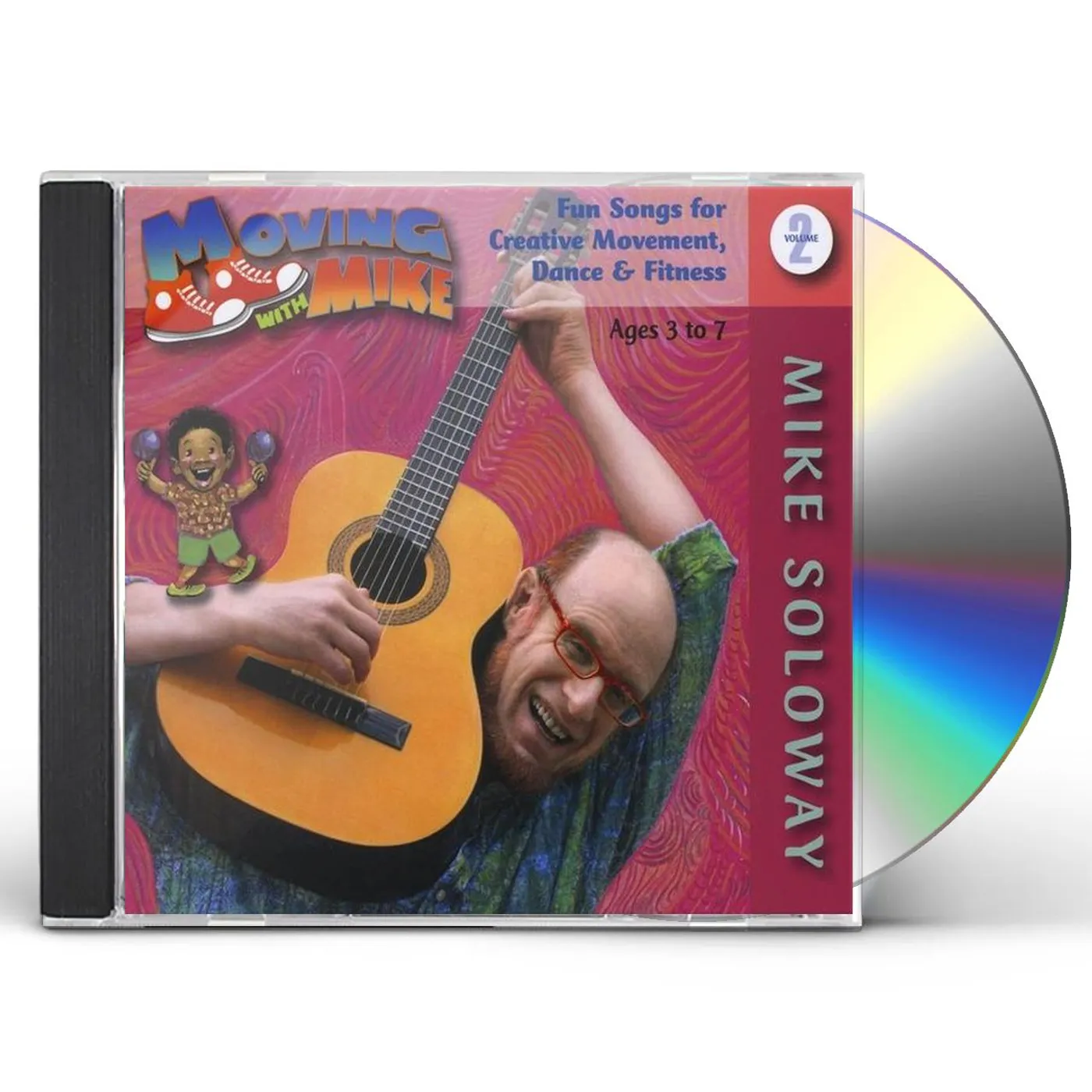 Mike Soloway MOVING WITH MIKE: EARLY CHILDHOOD MUSIC FOR 2 CD